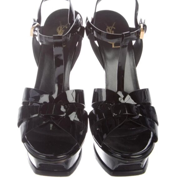 YSL Yves Saint Laurent Tribute Sandal Size 40 - Picture 3 of 8